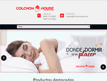 Tablet Screenshot of colchonhouse.com